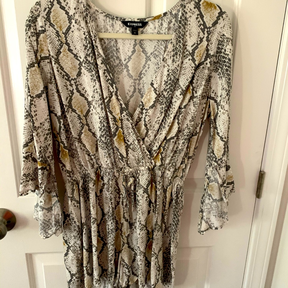 Snake print Romper
